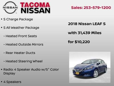 2018 Nissan Leaf S