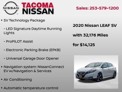 2020 Nissan Leaf SV