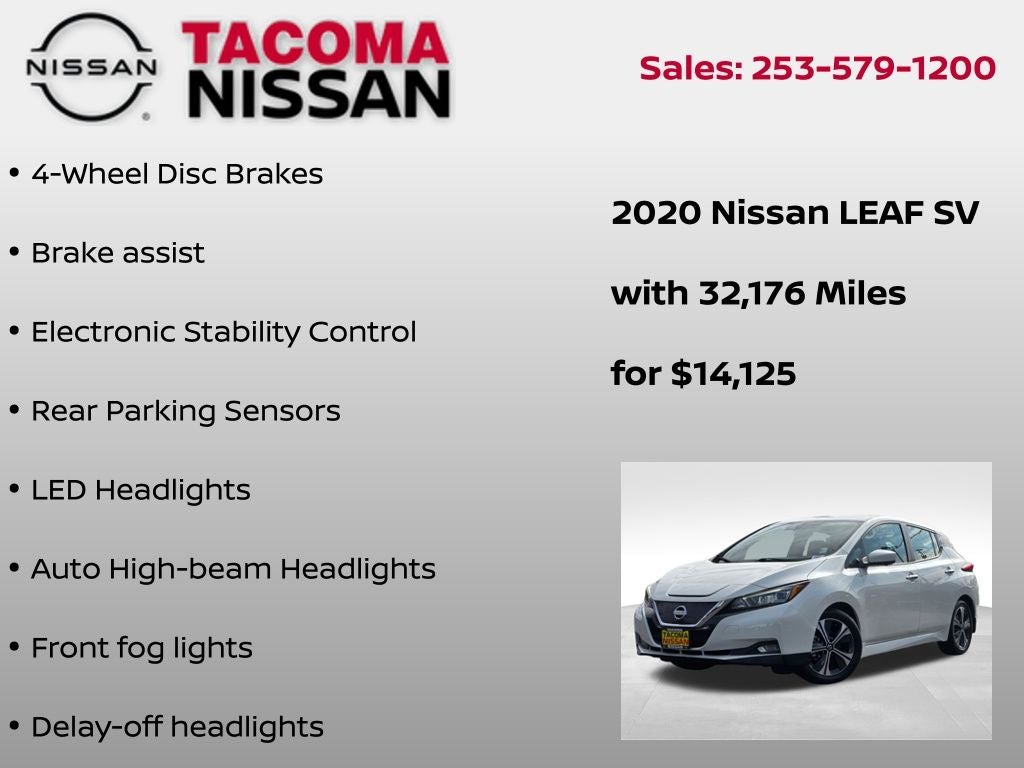 2020 Nissan Leaf SV