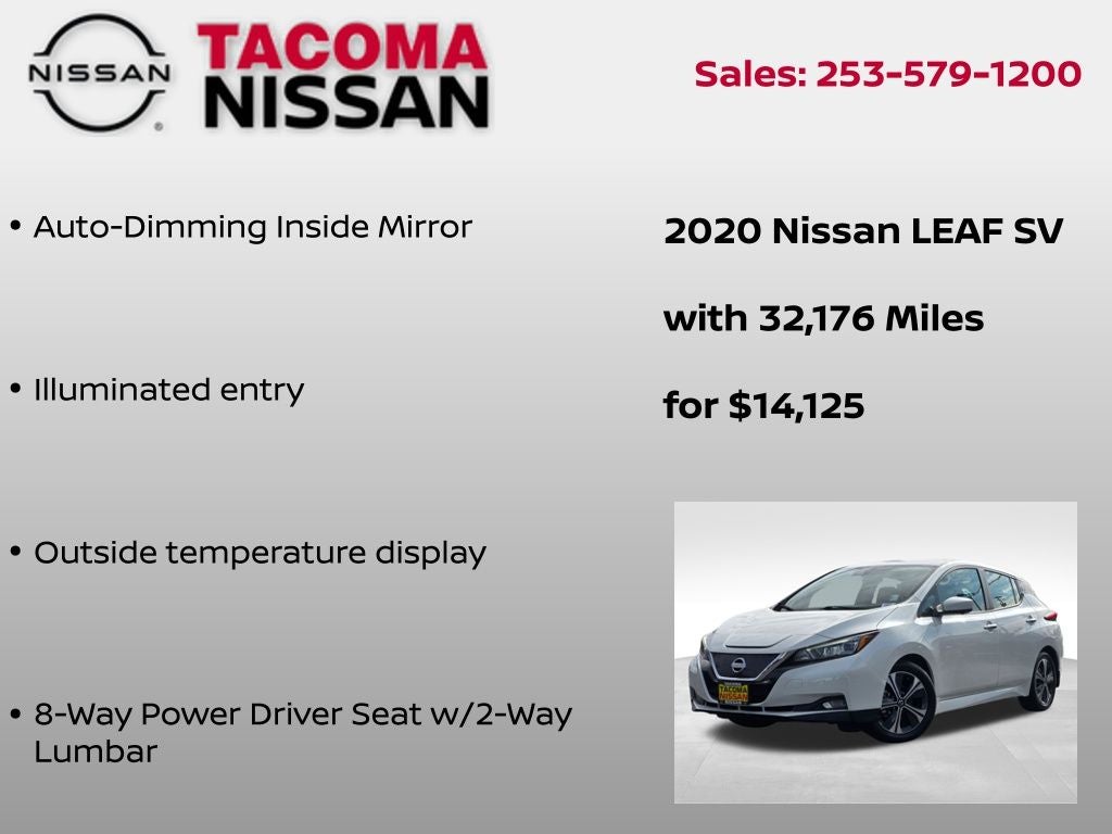 2020 Nissan Leaf SV