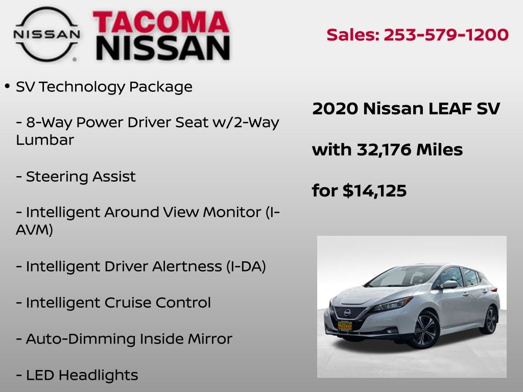 2020 Nissan Leaf SV