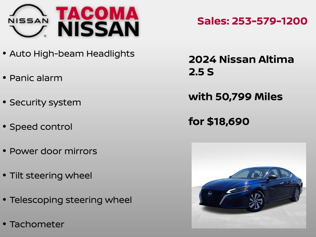 2024 Nissan Altima 2.5 S