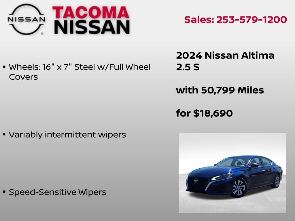 2024 Nissan Altima 2.5 S