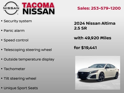 2024 Nissan Altima 2.5 SR