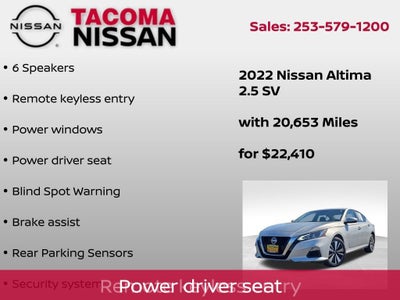 2022 Nissan Altima 2.5 SV