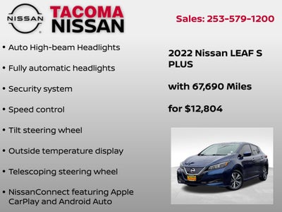 2022 Nissan Leaf S Plus