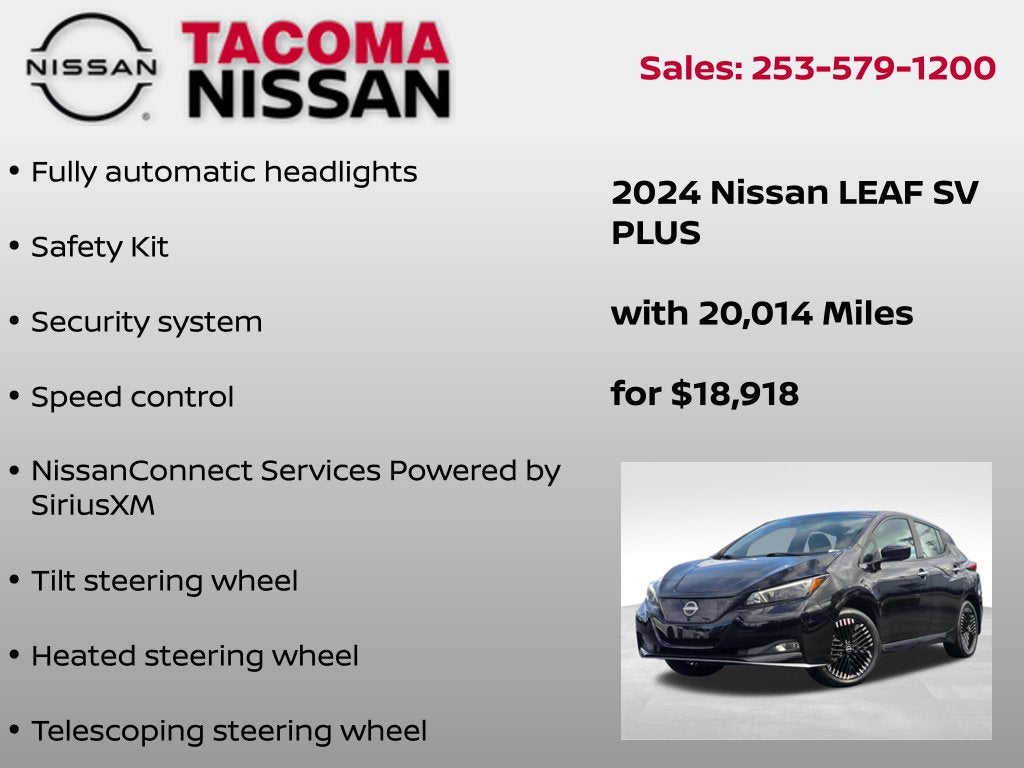 2024 Nissan Leaf SV Plus