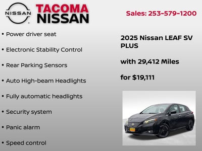 2025 Nissan Leaf SV Plus