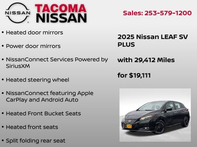 2025 Nissan Leaf SV Plus