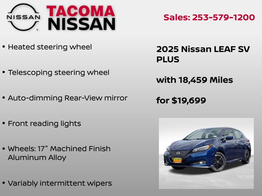2025 Nissan Leaf SV Plus