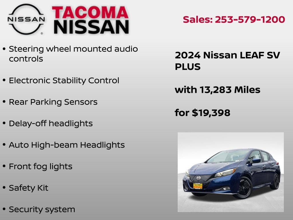 2024 Nissan Leaf SV Plus