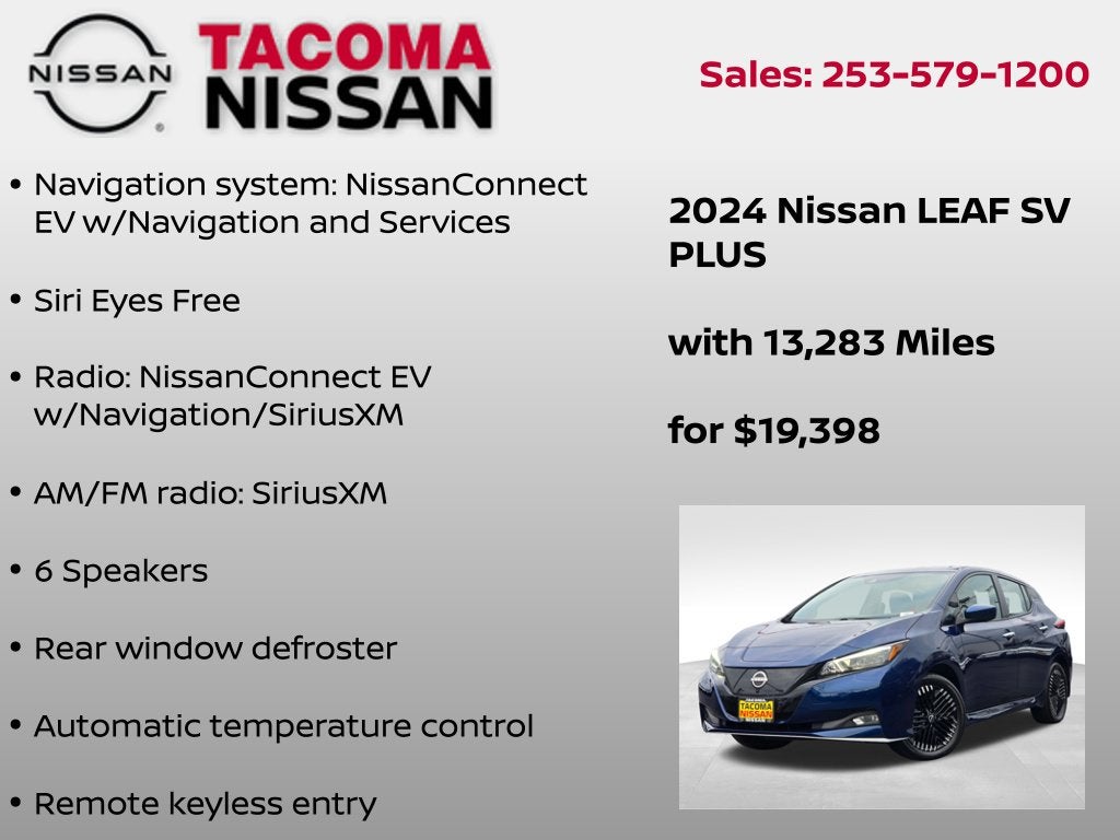 2024 Nissan Leaf SV Plus
