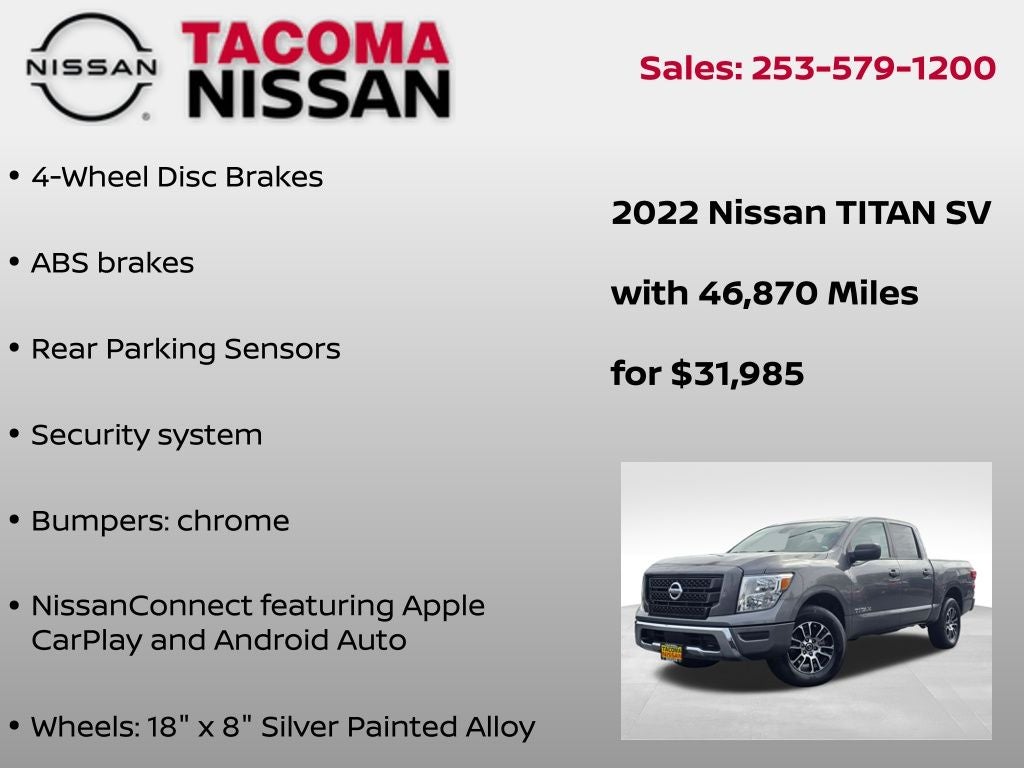 2022 Nissan Titan SV