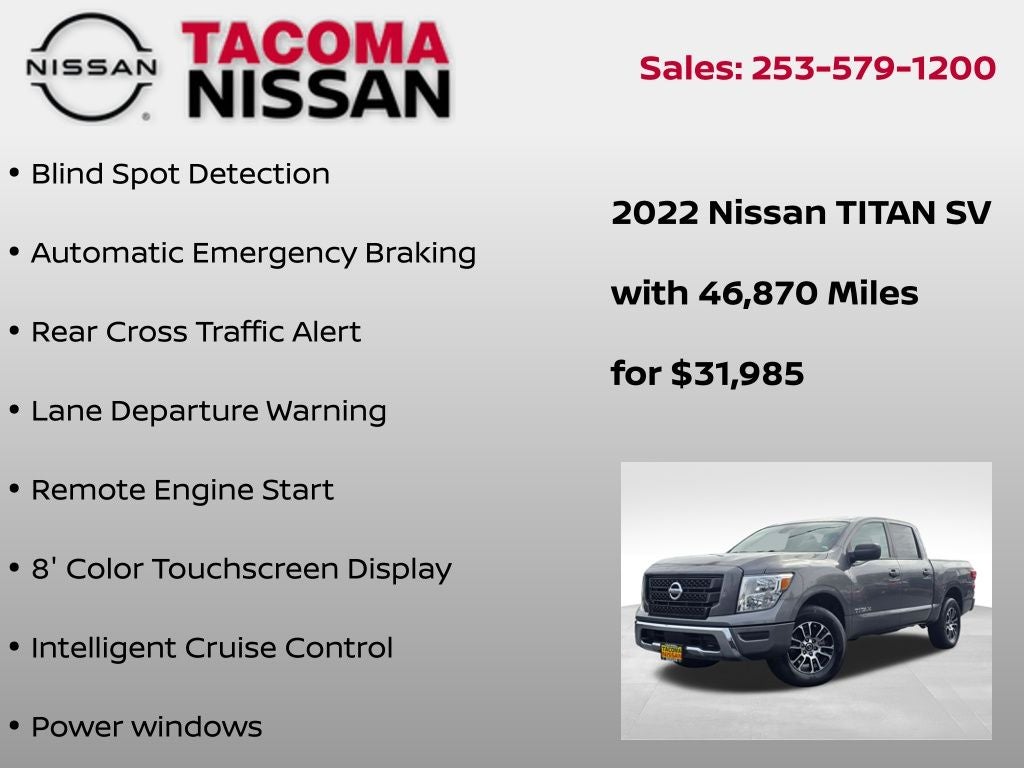 2022 Nissan Titan SV