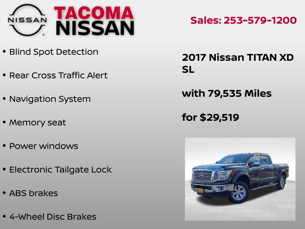 2017 Nissan Titan XD SL