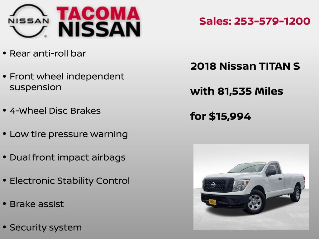 2018 Nissan Titan S
