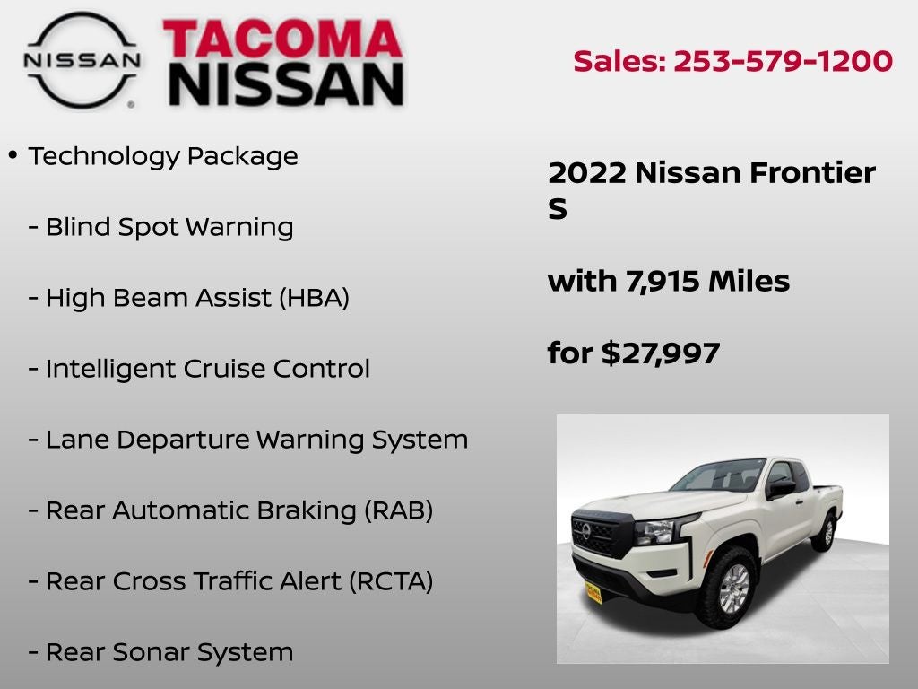 2022 Nissan Frontier S