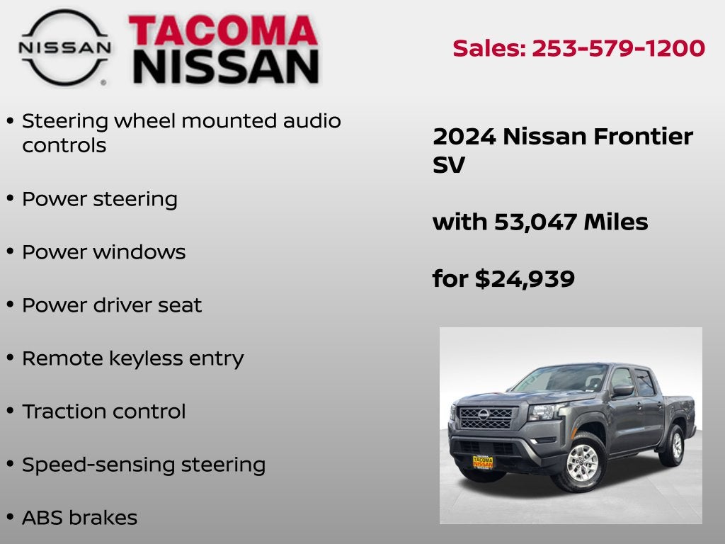 2024 Nissan Frontier SV