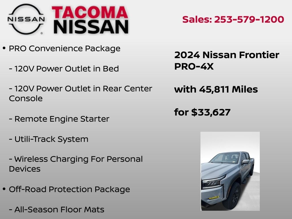 2024 Nissan Frontier PRO-4X