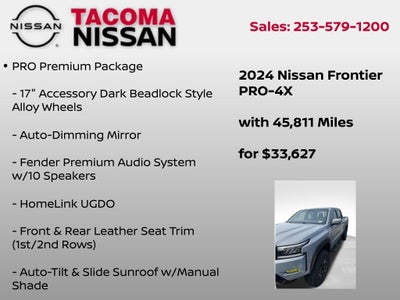 2024 Nissan Frontier PRO-4X