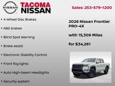 2026 Nissan Frontier PRO-4X
