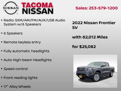 2022 Nissan Frontier SV