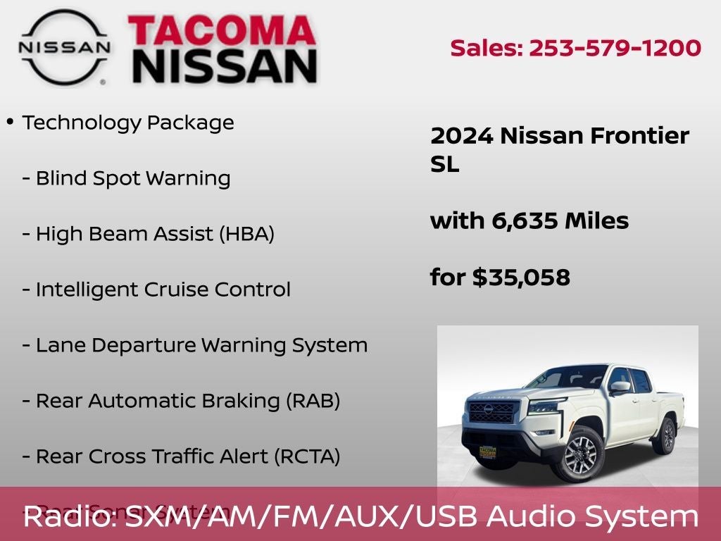 2024 Nissan Frontier SL