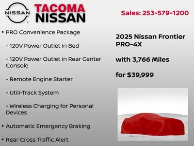 2025 Nissan Frontier PRO-4X