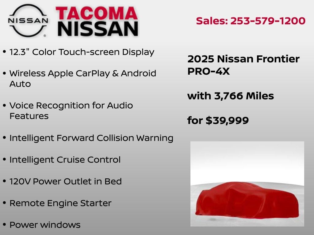 2025 Nissan Frontier PRO-4X