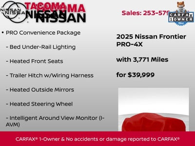 2025 Nissan Frontier PRO-4X
