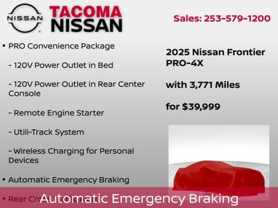 2025 Nissan Frontier PRO-4X