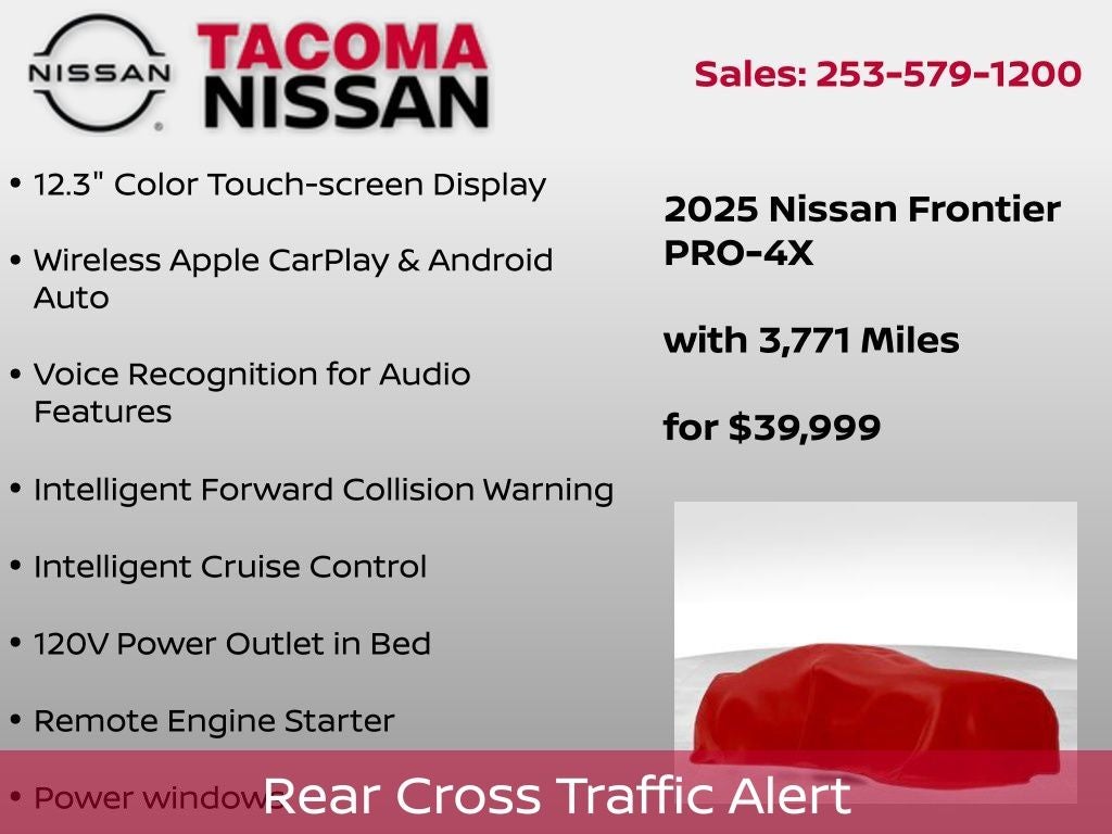 2025 Nissan Frontier PRO-4X
