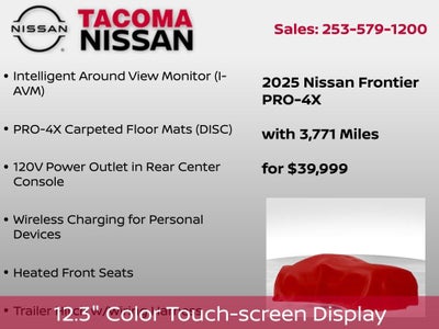 2025 Nissan Frontier PRO-4X