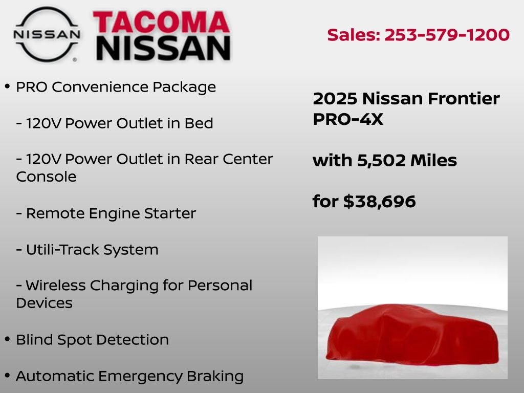 2025 Nissan Frontier PRO-4X