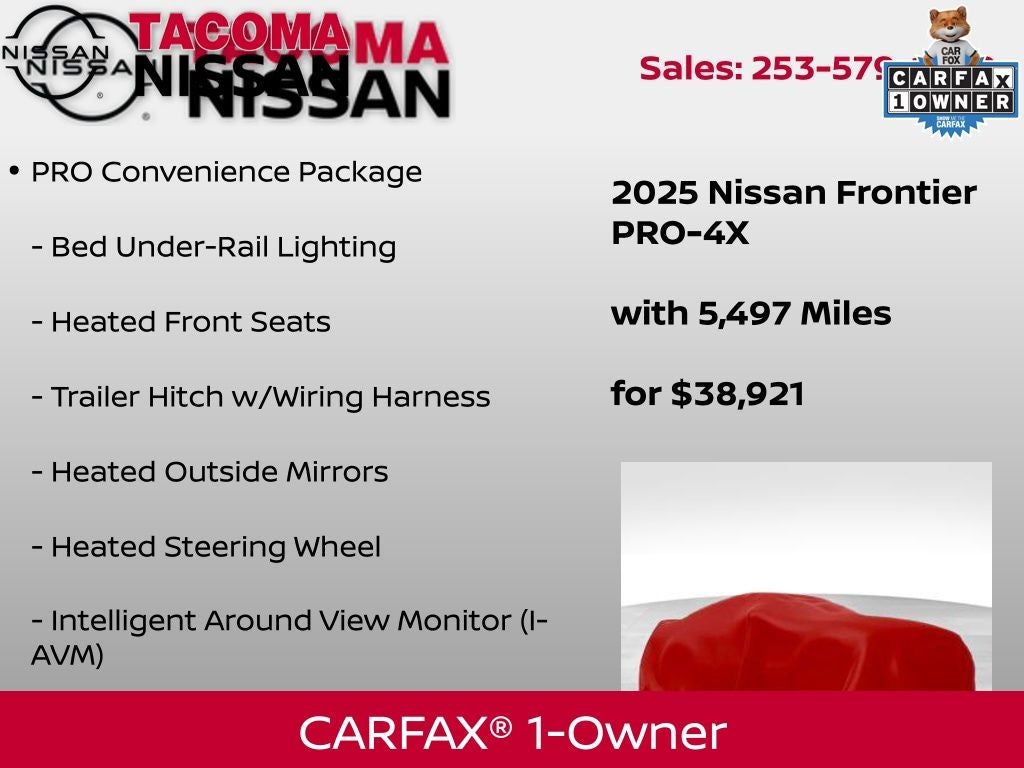 2025 Nissan Frontier PRO-4X