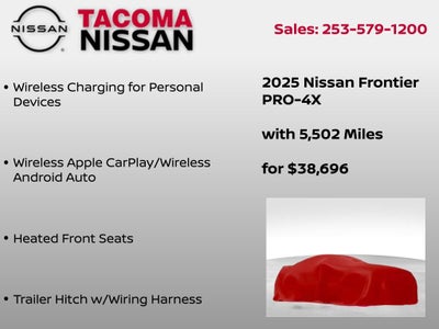 2025 Nissan Frontier PRO-4X