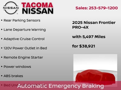 2025 Nissan Frontier PRO-4X