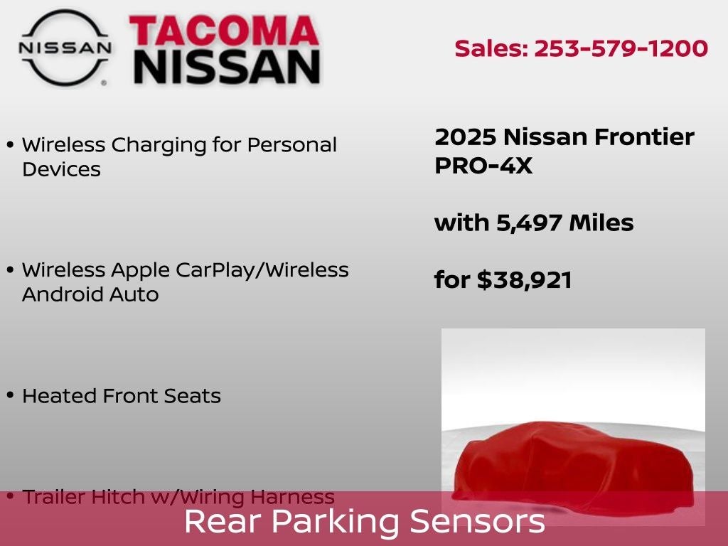 2025 Nissan Frontier PRO-4X