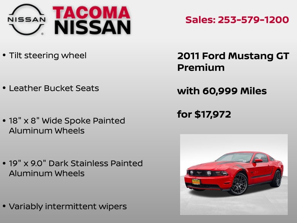 2011 Ford Mustang GT Premium