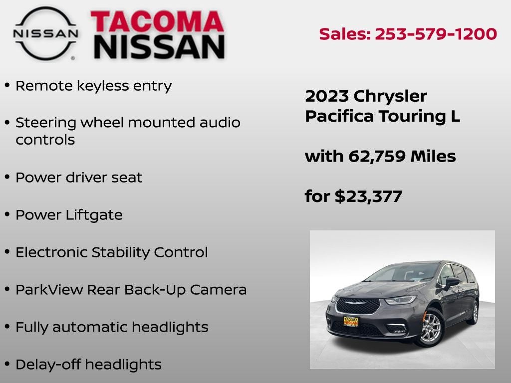 2023 Chrysler Pacifica Touring L