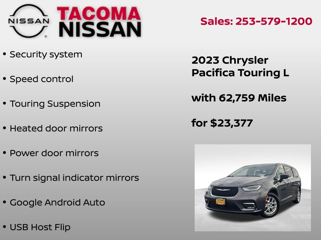 2023 Chrysler Pacifica Touring L