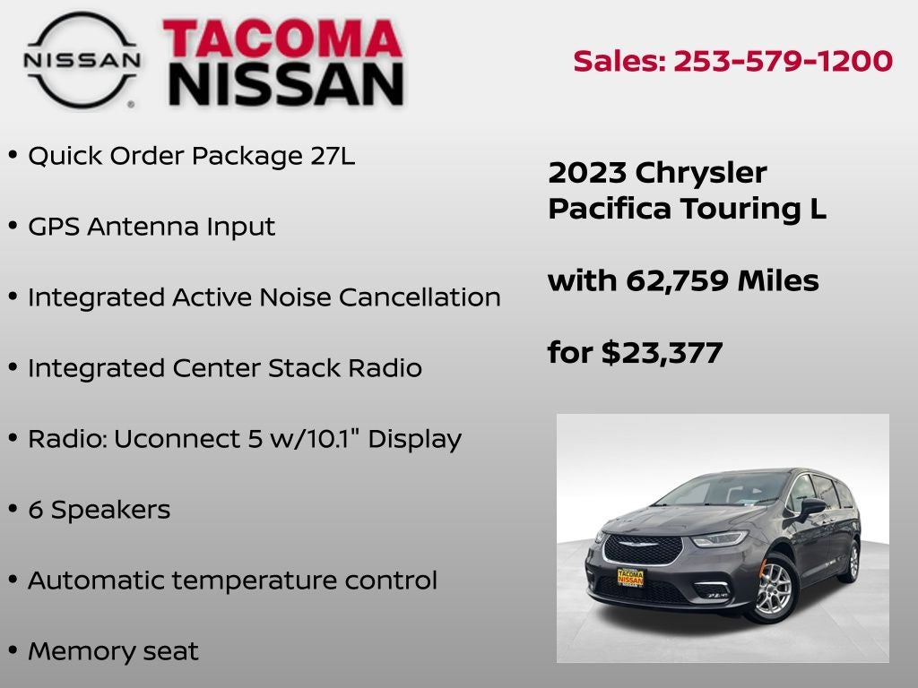 2023 Chrysler Pacifica Touring L