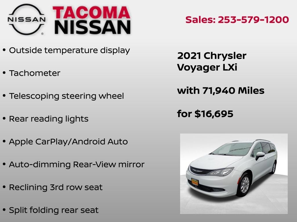 2021 Chrysler Voyager LXI