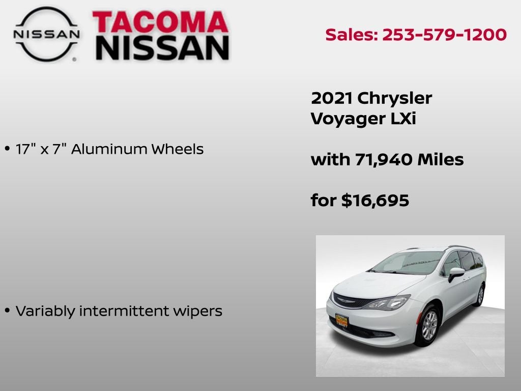 2021 Chrysler Voyager LXI