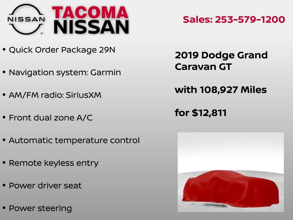 2019 Dodge Grand Caravan GT