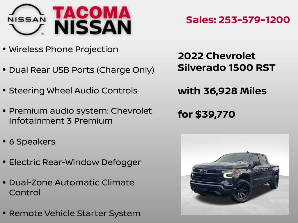 2022 Chevrolet Silverado 1500 RST