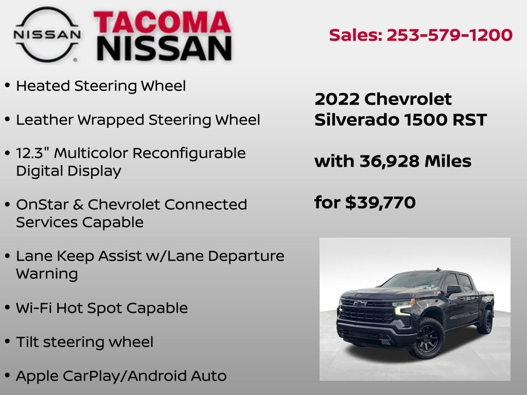 2022 Chevrolet Silverado 1500 RST