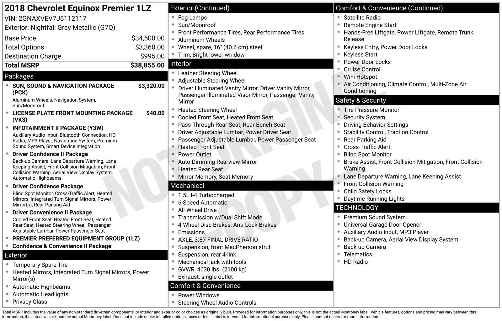2018 Chevrolet Equinox Premier