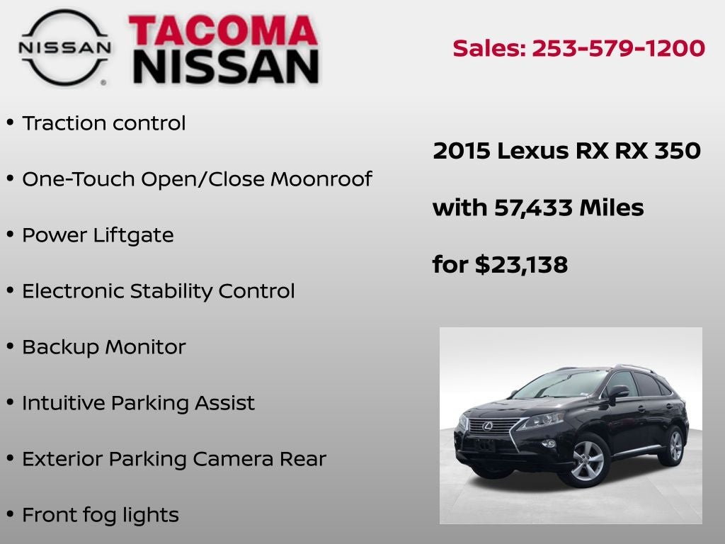 2015 Lexus RX 350