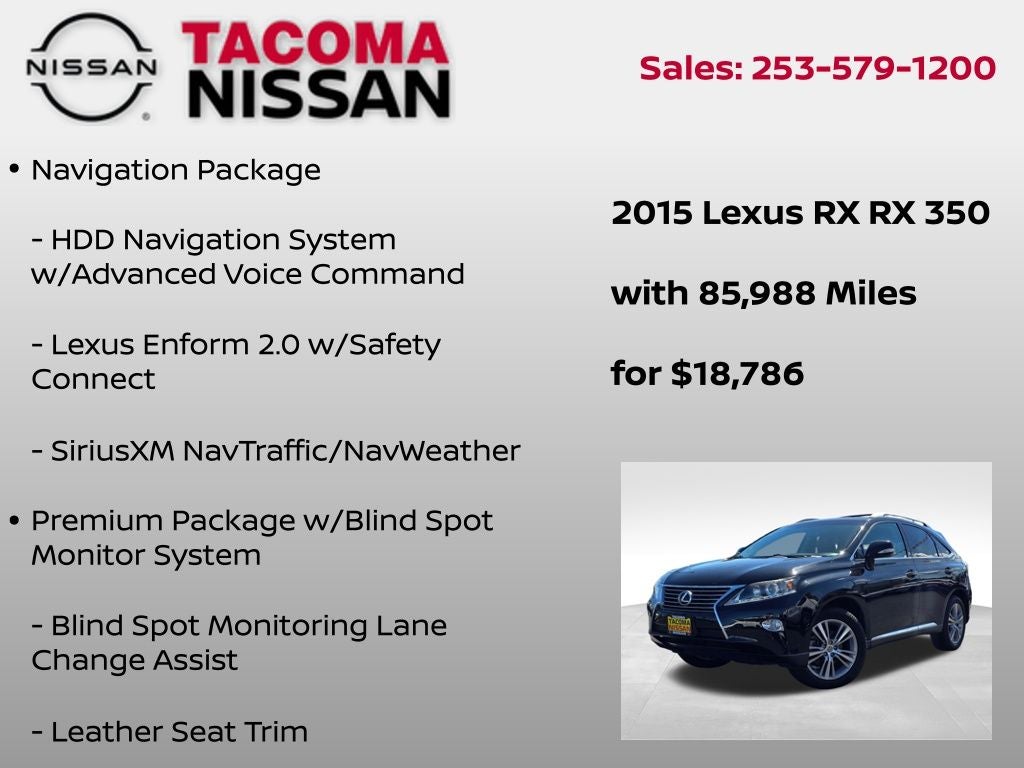 2015 Lexus RX 350